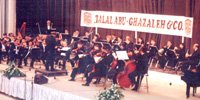 Her Highness Princess Alia Al-Faisal and Chairman Talal Abu-Ghazaleh at TAGorg's Silver Jubilee musical concert, Amman, Jordan