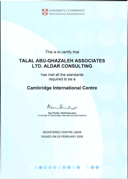 Talal Abu-Ghazaleh Associates LTD. Aldar Consulting