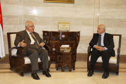 Syrian PM Holds Talks with Abu-Ghazaleh on Cooperation in Investments and Housing 