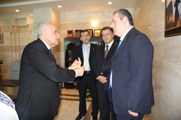 Syrian PM Holds Talks with Abu-Ghazaleh on Cooperation in Investments and Housing 